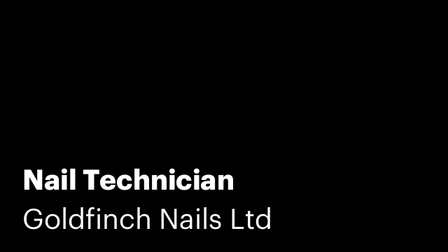 Nail Technician