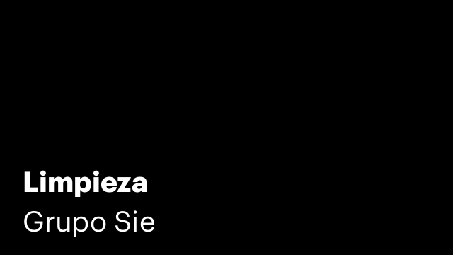 Limpieza