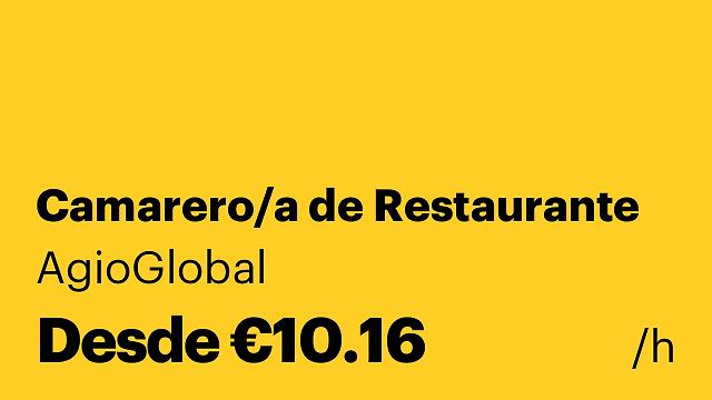 Camarero/a de Restaurante