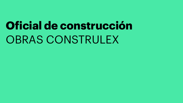 Oficial de construcción