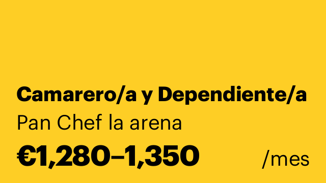 Camarero/a y Dependiente/a