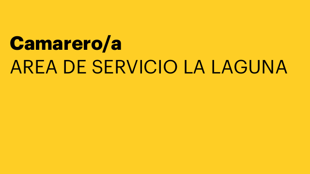 Camarero/a