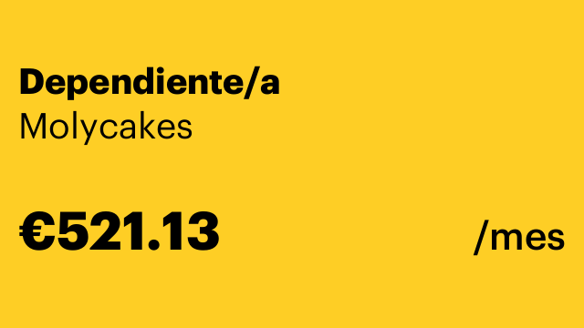 Dependiente/a
