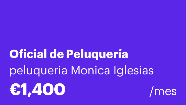 Oficial de Peluquería