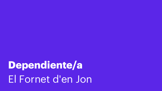 Dependiente/a
