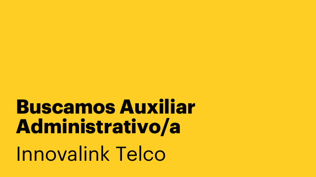 Buscamos Auxiliar Administrativo/a Especialista en RRHH