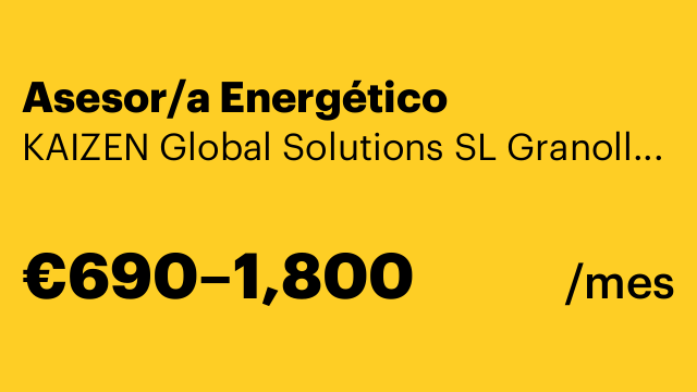 Asesor/a Energético