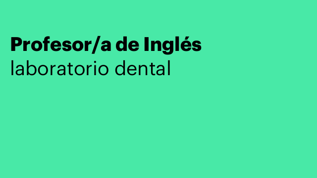 Profesor/a de Inglés
