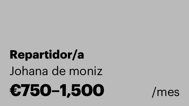 Repartidor/a