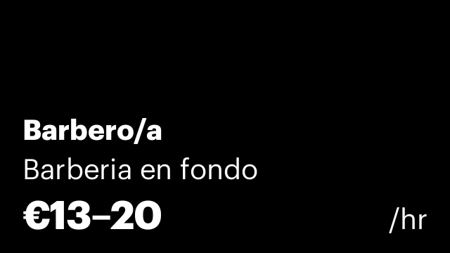 Barbero/a