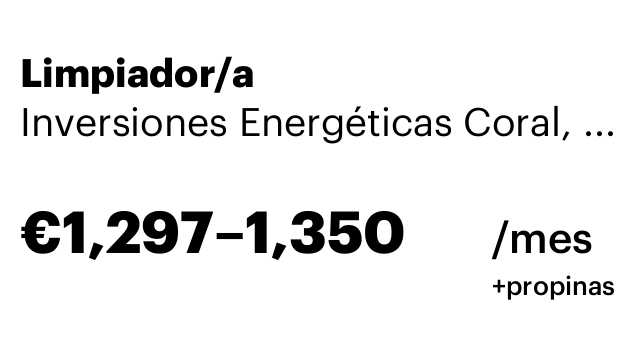 Limpiador/a
