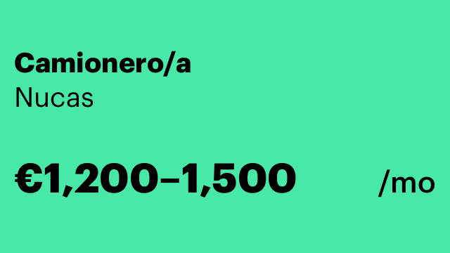 Camionero/a