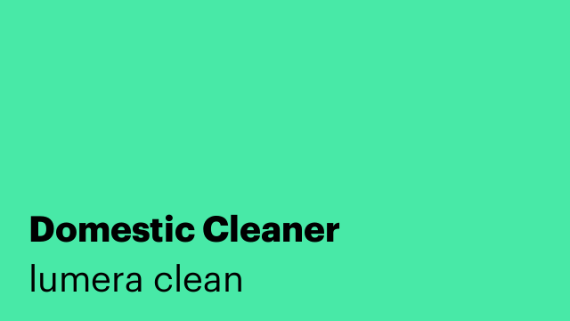 Domestic Cleaner