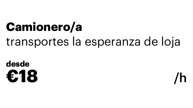 Camionero/a