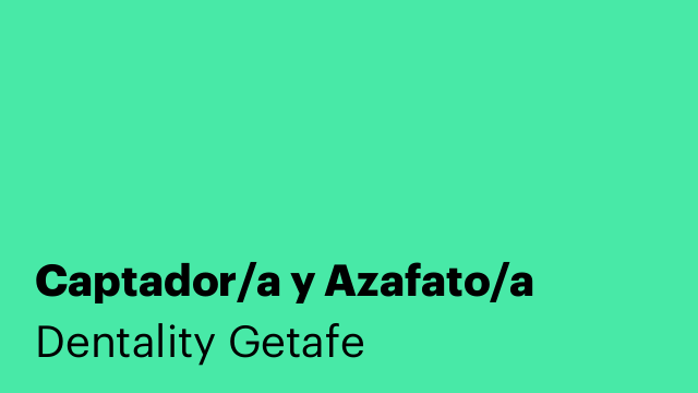 Captador/a y Azafato/a