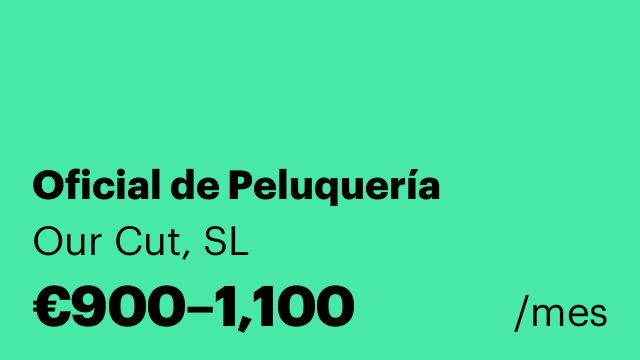 Oficial de Peluquería