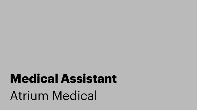 Medical Assistant
