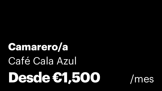 Camarero/a