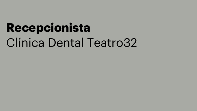 Recepcionista