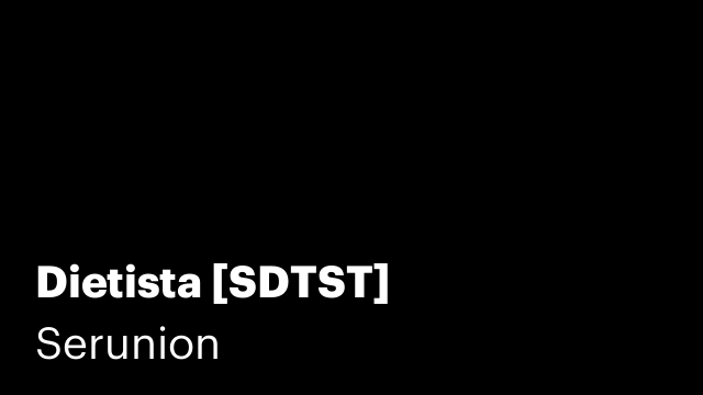 Dietista [SDTST]