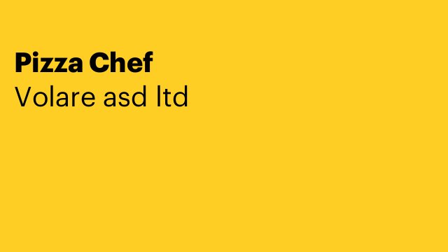 Pizza Chef