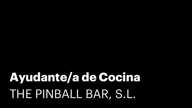 Ayudante/a de Cocina