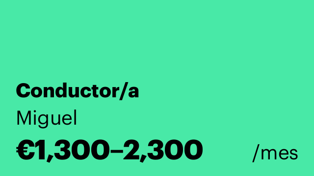 Conductor/a
