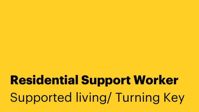Residential Support Worker