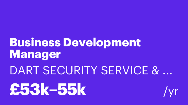 Business Development Manager