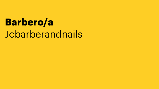 Barbero/a