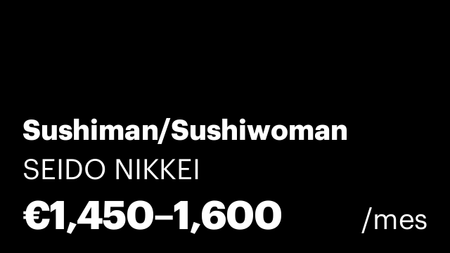 Sushiman/Sushiwoman