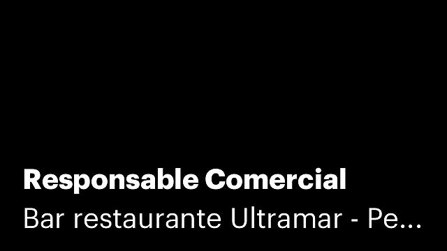 Responsable Comercial