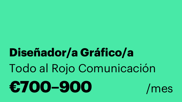 Diseñador/a Gráfico/a