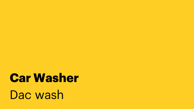 Car Washer