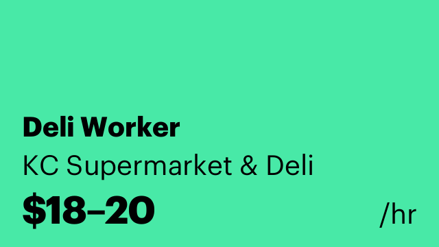 Deli Worker