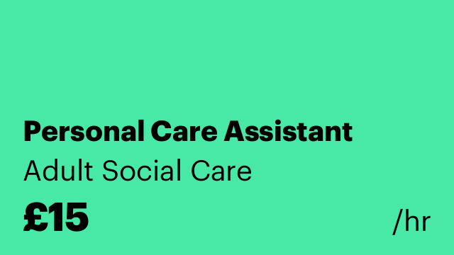 Personal Care Assistant