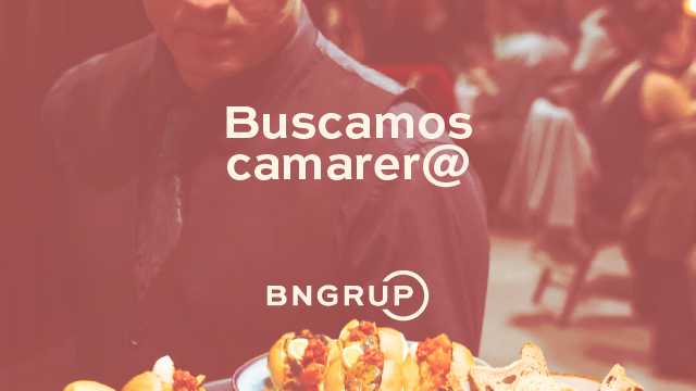 Camarero/a de Extras