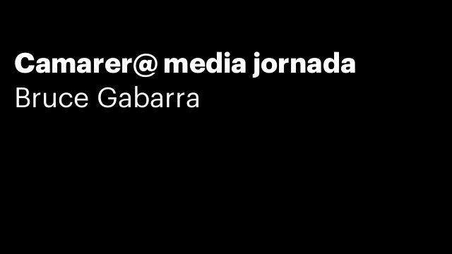 Camarer@ media jornada