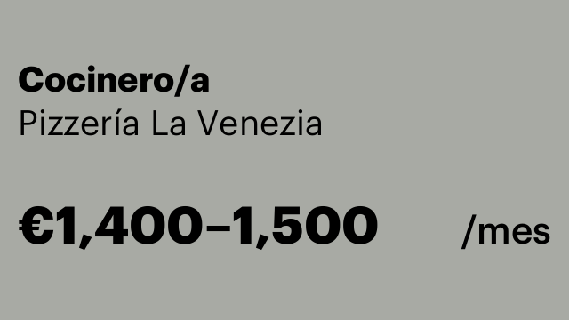 Cocinero/a