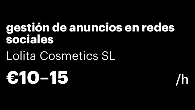 gestión de anuncios en redes sociales