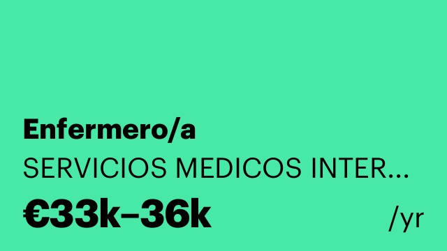 Enfermero/a
