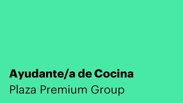 Ayudante/a de Cocina