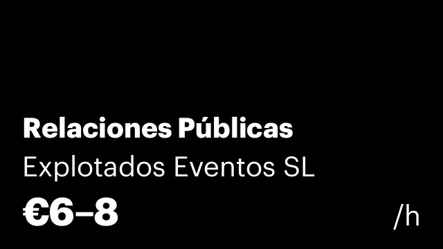 Relaciones Públicas