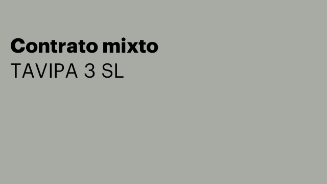 Contrato mixto