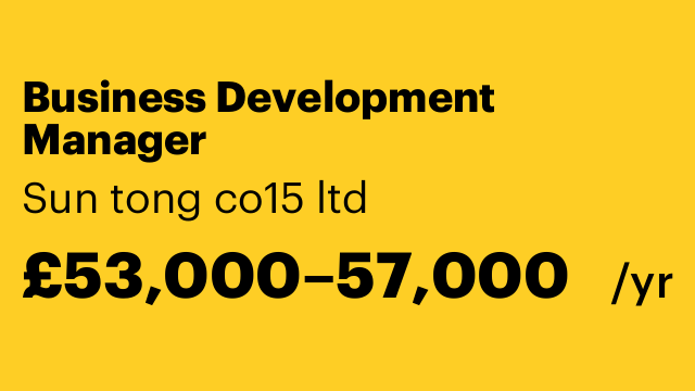 Business Development Manager