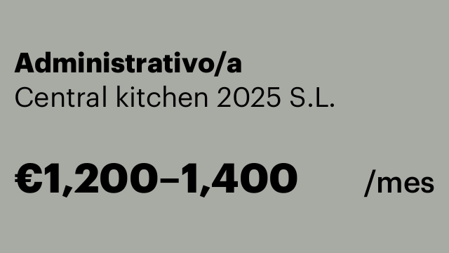 Administrativo/a