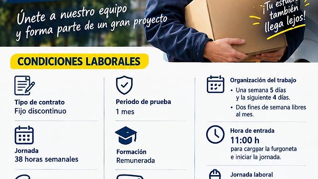 🚐 Repartidor/a con furgoneta