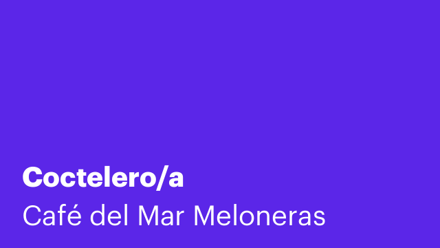 Coctelero/a
