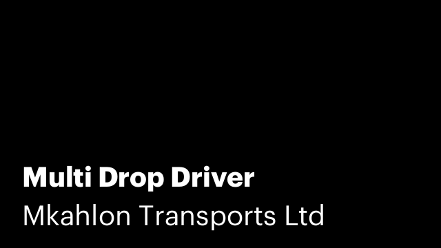 Multi Drop Driver