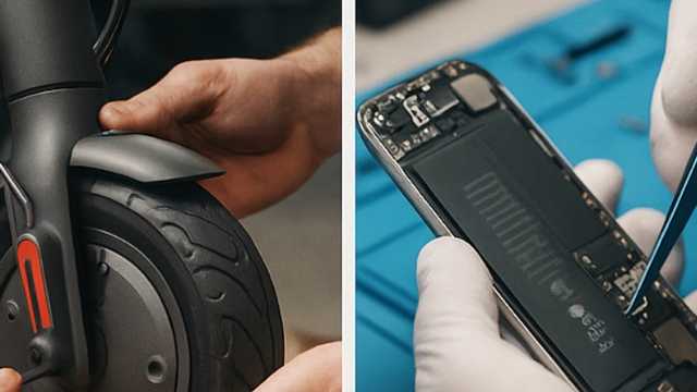 Técnico de reparación de móviles y patinetes